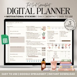 ADHD Planner That Girl | Google Sheets