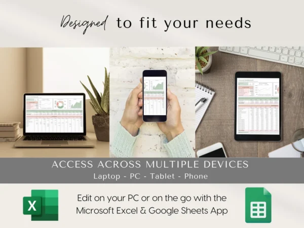 Airbnb Income & Expenses Tracker Spreadsheet Exce - Image 2
