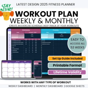 Planner for Workout, Workout